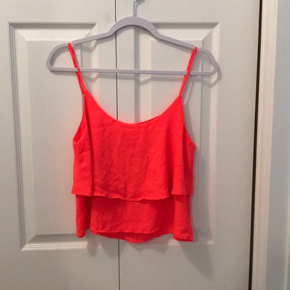 Pink crop top